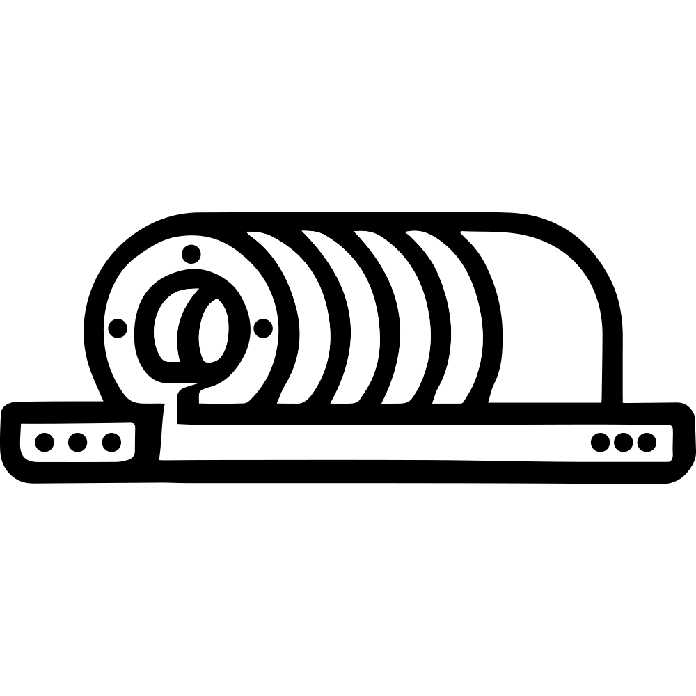 Termin-MRT Logo mit stilisierter Darstellung eines MRT-Geräts